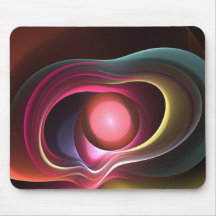Cool abstract mousepad Swirling around a sphere