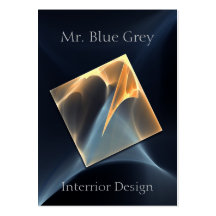 cool and clear design business card