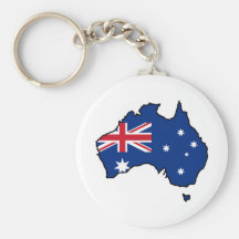 Cool Australia Keychain
