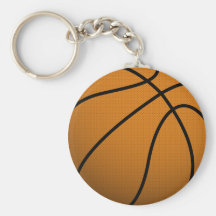 Cool Basketball and Custom Sports B Ball Key Chains