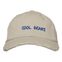 CooL BeanS Embroidered Baseball Cap