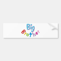 Cool Big Brother Shirt Bumper Sticker