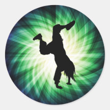 Cool Breakdancer Stickers
