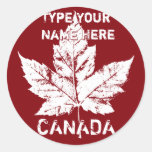 Cool Canada Stickers Personalized Canada Sticker
