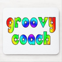 Cool Coaches Birthday Victory Parties Groovy Coach Mouse Mat