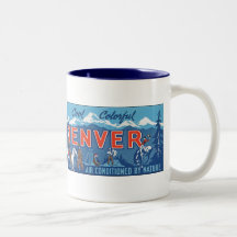 Cool Colourful Denver Coffee Mug