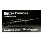 Cool Custom Rifle Business Card