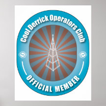 Cool Derrick Operators Club Poster