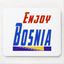 Cool Designs For Bosnia Mousepad