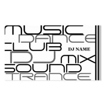 Cool DJ Business Card