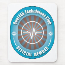 Cool EEG Technicians Club Mouse Pads