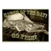 Cool Fish Greeting Card!