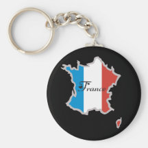 Cool France Key Chains