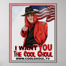 Cool Ghoul 16" x 20" Poster