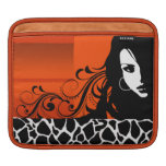 Cool Girl MacBook Air Laptop Sleeve (orange) Sleeves For iPads