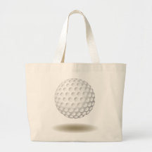 Cool Golf Emblem Canvas Bags