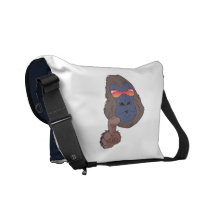 Cool gorilla courier bag