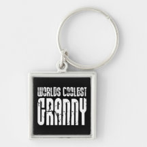 Cool Grandmothers Grannies : Worlds Coolest Granny Keychain