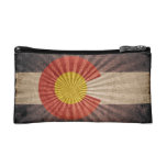 Cool Grunge Colorado Flag Makeup Bags