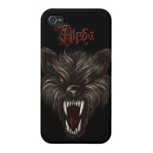 Cool Grunge iPhone Alpha Dog Case Covers For iPhone 4