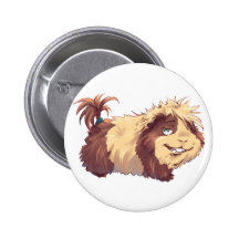 Cool Guinea Pig Pinback Buttons