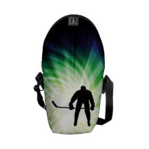 Cool Hockey Player Commuter Bag