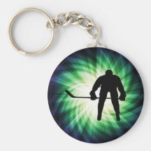 Cool Hockey Player Keychains