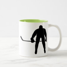 Cool Hockey Player Mugs