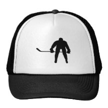Cool Hockey Player Trucker Hat