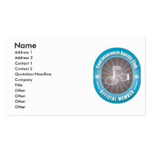 Cool Insurance Agents Club Business Card Templates