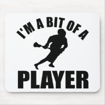 Cool Lacrosse design Mouse Pad