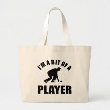 Cool Lawn bowling design Canvas Bags