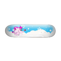Cool Lucky Pinkie Thank You Skateboard