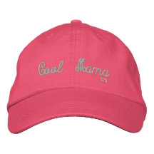 Cool Mama Hat Wear, Multiple Styles, Colours Embroidered Hats