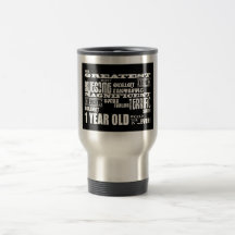 Cool Modern 1st Birthdays : Greatest 1 Year Old Coffee Mug