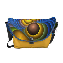 Cool Modern Abstract Messenger bag
