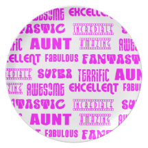 Cool Modern Design for Aunts : Positive Words