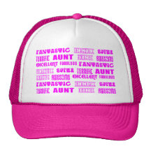 Cool Modern Design for Aunts : Positive Words Trucker Hats
