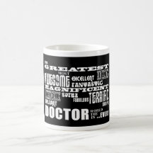 Cool Modern Fun Doctors Greatest Doctor World Ever Coffee Mug