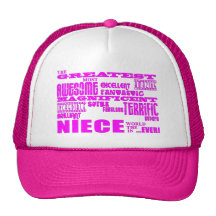 Cool Modern Fun Nieces : Greatest Niece Mesh Hat