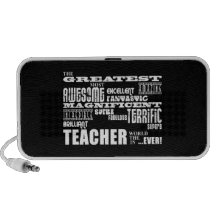 Cool Modern Fun Teachers : Greatest Teacher World PC Speakers