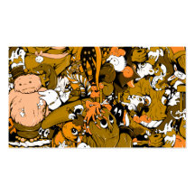 Cool Monsters Business Cards