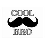 Cool Moustache Bro Postcards