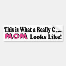 Cool Mum Bumper Sticker