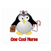 Cool Nurse Postcard