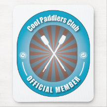 Cool Paddlers Club Mouse Pad