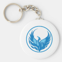 Cool Phoenix Bird Design Key Chain