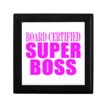 Cool Pink Gifts for Bosses : Super Boss Gift Box