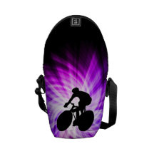 Cool Purple Cycling Courier Bags