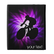 Cool Purple Cycling iPad Cases